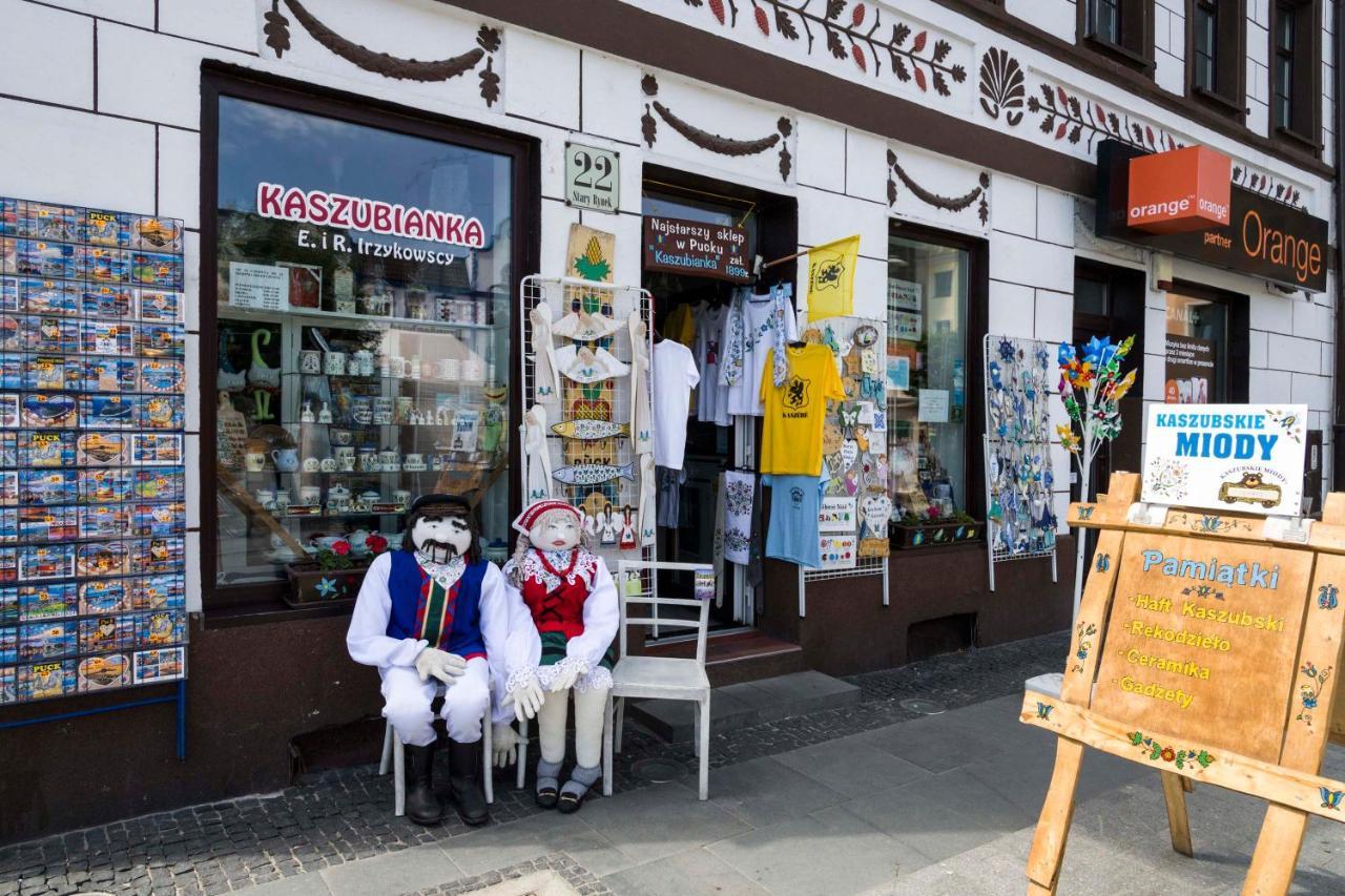 Ahoy Puck Apartament Przy Plazy Z Widokiem Na Morze Exteriör bild
