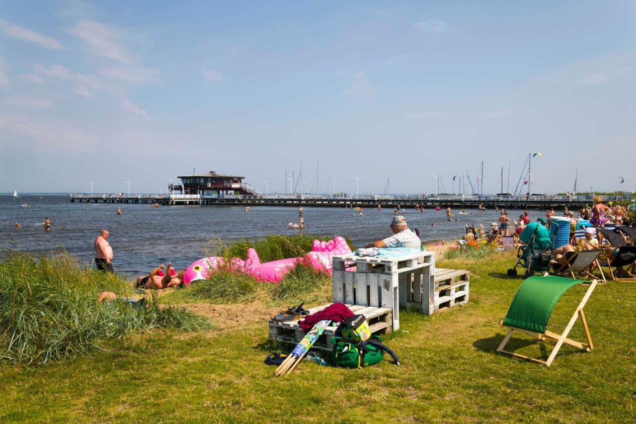 Ahoy Puck Apartament Przy Plazy Z Widokiem Na Morze Exteriör bild